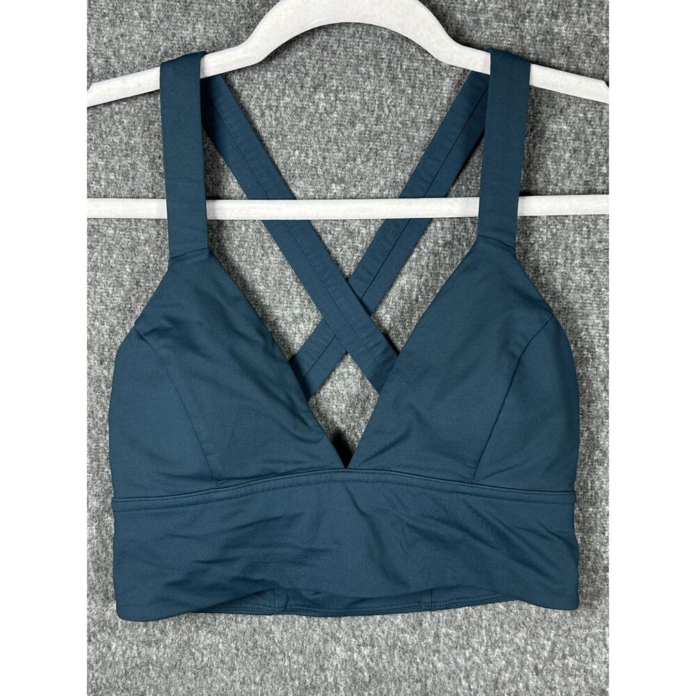 Lululemon Sweat Your Heart Out Bra - Submarine Dark Teal, Size 6